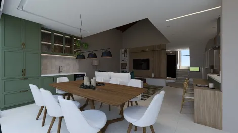 imagem 3 - CASA COM 3 SUÍTES, À VENDA NO CONDOMÍNIO RESIDENCIAL  JARDIM DE MÔNACO EM HORTOLÂNDIA/SP imagem 3 - CASA COM 3 SUÍTES, À VENDA NO CONDOMÍNIO RESIDENCIAL  JARDIM DE MÔNACO EM HORTOLÂNDIA/SP