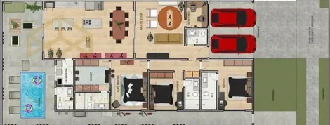 imagem 5 - FANTÁSTICA CASA TÉRREA EM CONDOMÍNIO MODERNO EM PAULÍNIA - ESTUDA PERMUTA! imagem 5 - FANTÁSTICA CASA TÉRREA EM CONDOMÍNIO MODERNO EM PAULÍNIA - ESTUDA PERMUTA!