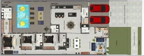 imagem 4 - FANTÁSTICA CASA TÉRREA EM CONDOMÍNIO MODERNO DE PAULÍNIA - ESTUDA PERMUTA! imagem 4 - FANTÁSTICA CASA TÉRREA EM CONDOMÍNIO MODERNO DE PAULÍNIA - ESTUDA PERMUTA!